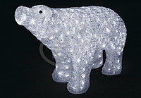 Фигура Light-neon "Белый медведь" 80*55 см