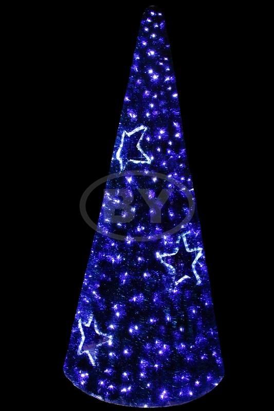 Фигура Light-neon "Ель" синий 1.8 м - фото 1 - id-p220248398