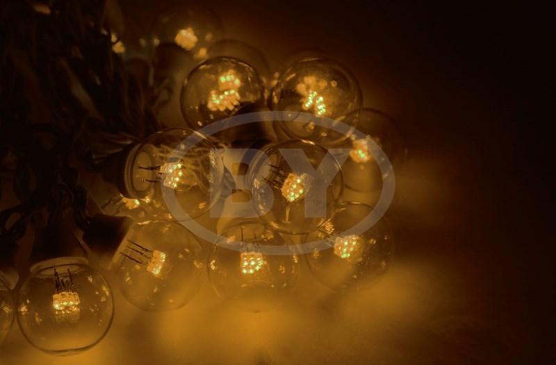 Светодиодная гирлянда Light-neon "LED Galaxy Bulb String" желтый, черный каучук - фото 1 - id-p220248415