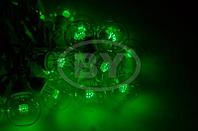 Светодиодная гирлянда Light-neon "LED Galaxy Bulb String" зелёный, белый каучук