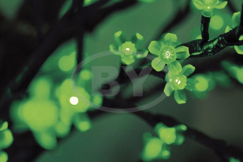 Светодиодное дерево Light-neon "Сакура" зелёный 2.4 м, Ø 2 м - фото 1 - id-p220248459