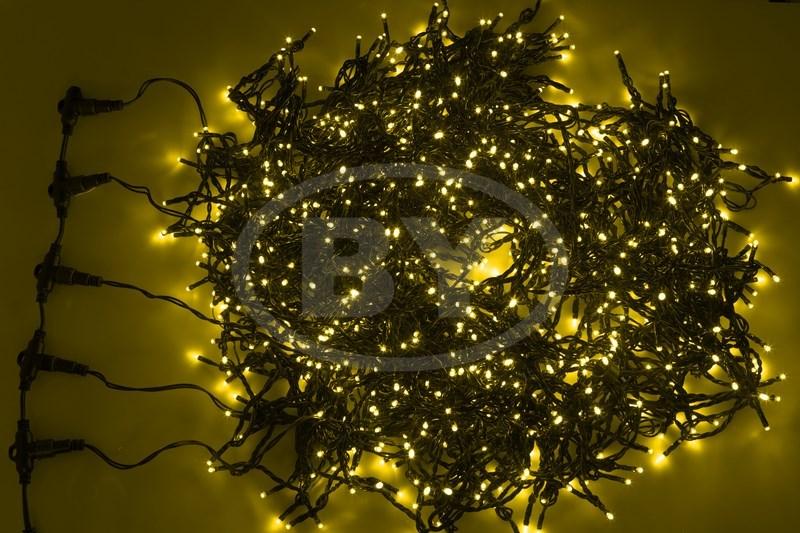 Светодиодная гирлянда Light-neon Клип лайт желтый 5 нитей по 20 м - фото 1 - id-p220248475