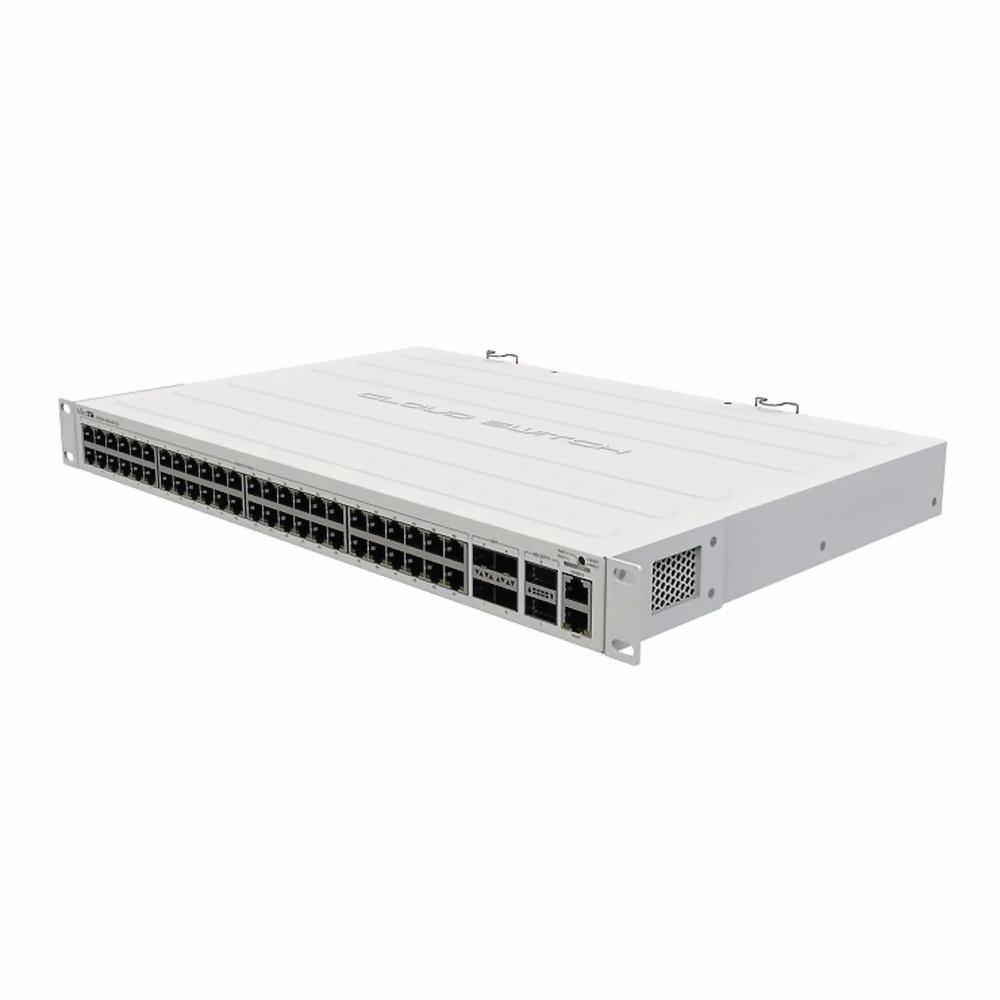 MikroTik CRS354-48G-4S+2Q+RM Коммутатор Cloud Router Switch 354-48G-4S+2Q+RM with RouterOS L5 license - фото 1 - id-p220251262