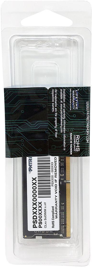 Модуль памяти для ноутбука SODIMM 32GB PC21300 DDR4 PSD432G26662S PATRIOT - фото 1 - id-p219504042