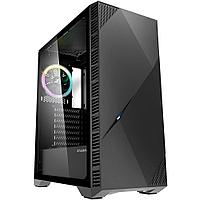 Корпус ZALMAN Z3 ICEBERG, ATX, BLACK, WINDOW, 5x3.5", 1x2.5", 2xUSB2.0, 1xUSB3.0, FRONT 1x120mm ARGB, REAR