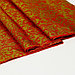 Лоскут «Парча», золото на красном, 100 × 150 см, фото 2