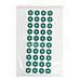 Ипликатор-коврик, основа ПВХ, 40 модулей, 14 × 32 см, цвет прозрачный/зелёный, фото 8