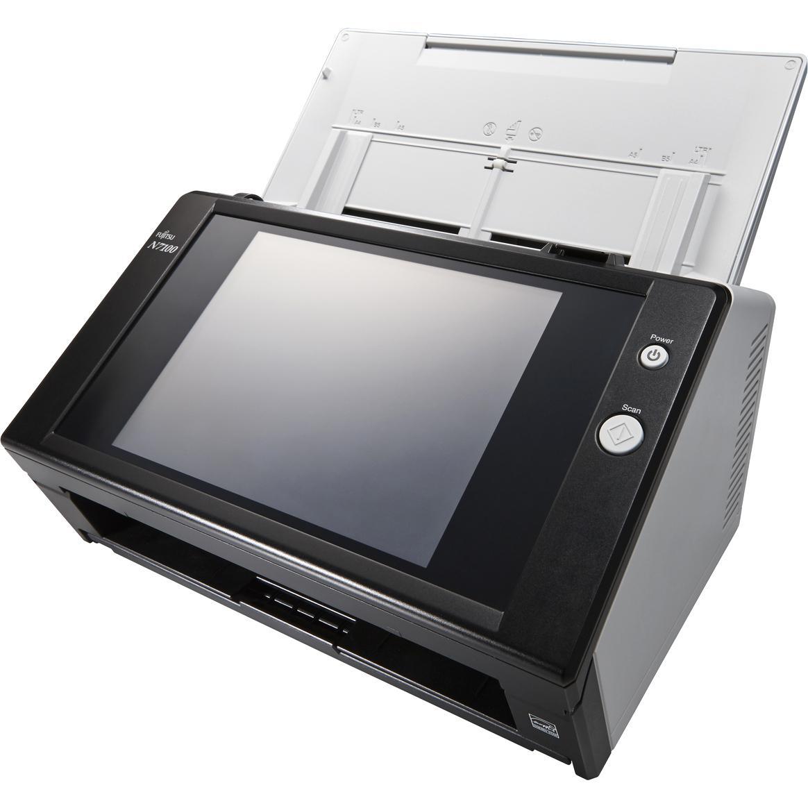 N7100E Сетевой документ сканер А4, двухсторонний, 25 стр/мин, автопод. 50 листов, Ethernet PFU Imaging - фото 1 - id-p220250945