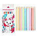 Цветные карандаши пастельные, 12 цветов, трёхгранный корпус "Кошечка Мари", Коты аристократы, фото 8