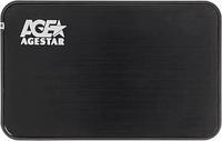 AgeStar 3UB2A8-6G SATA III Внешний корпус для HDD/SSD пластик/алюминий черный 2.5"