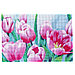 Алмазная вышивка с полным заполнением «Букет тюльпанов», 20х30 см, на раме, фото 2