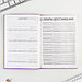 Ежедневник 100 целей «Фиолетовый». Твердая обложка, глянцевая ламинация, формат А5, 80 листов., фото 4