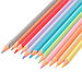 Цветные карандаши пастельные, 12 цветов, трёхгранный корпус "Эльза", Холодное сердце, фото 4
