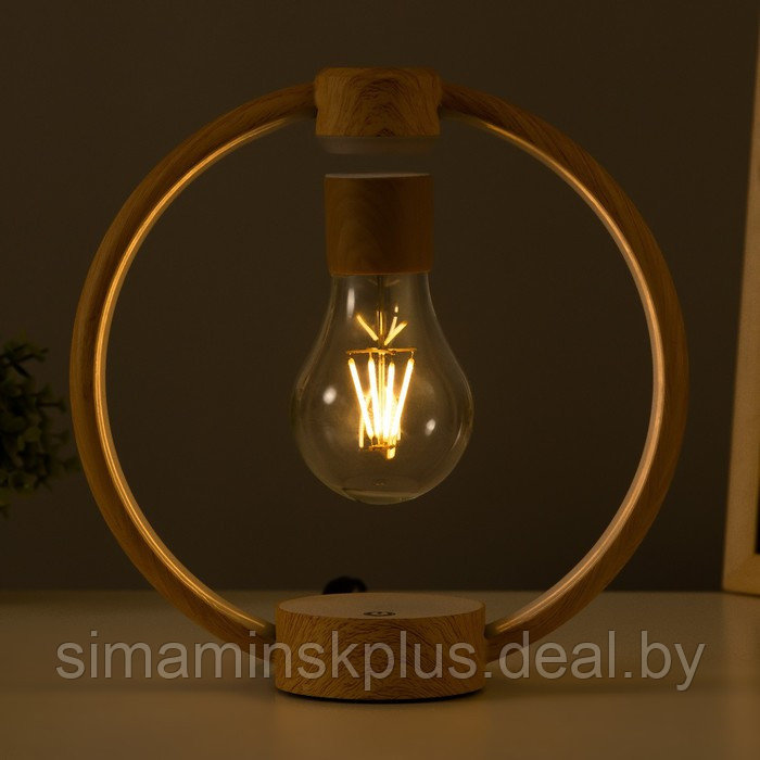 Настольная лампа "Круг левитация" LED 23х23 см - фото 3 - id-p220259059