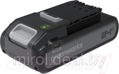 Аккумулятор для электроинструмента Greenworks 24V с двумя USB-C разъемами / 2940407 - фото 1 - id-p220259673