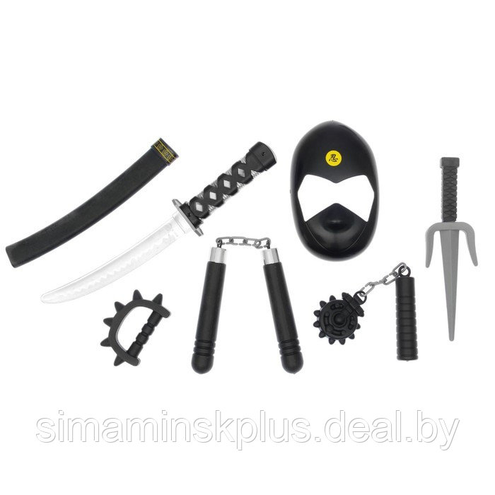 Набор оружия «Ниндзя», 7 предметов, в пакете - фото 1 - id-p220261100