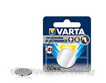 Батарейка литиевая дисковая Varta "Lithium CR2016", 1 шт.