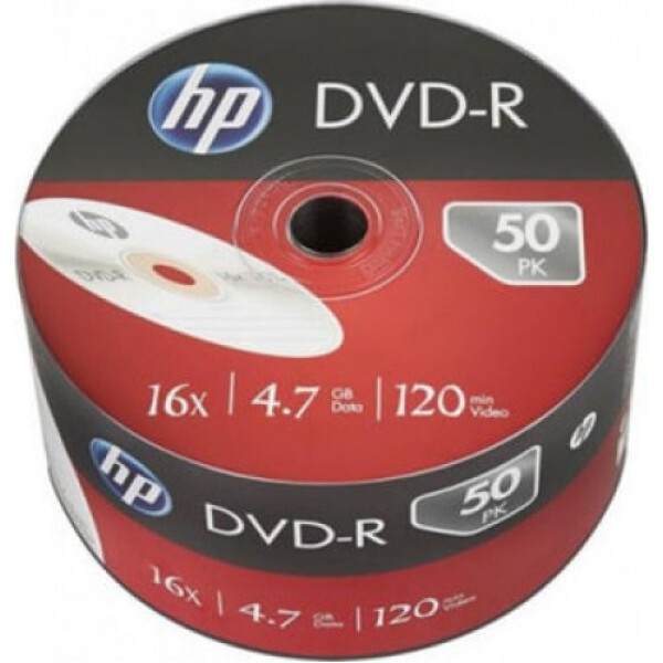 Диск DVD-R 4,7GB 16x HP - фото 1 - id-p219582775