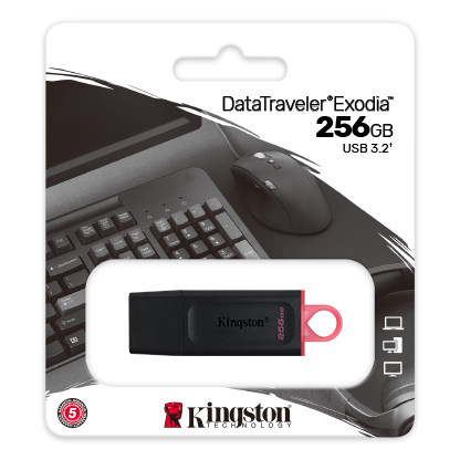 USB Flash накопитель 3.2 256GB Kingston Exodia DTX/256GB - фото 3 - id-p219710871