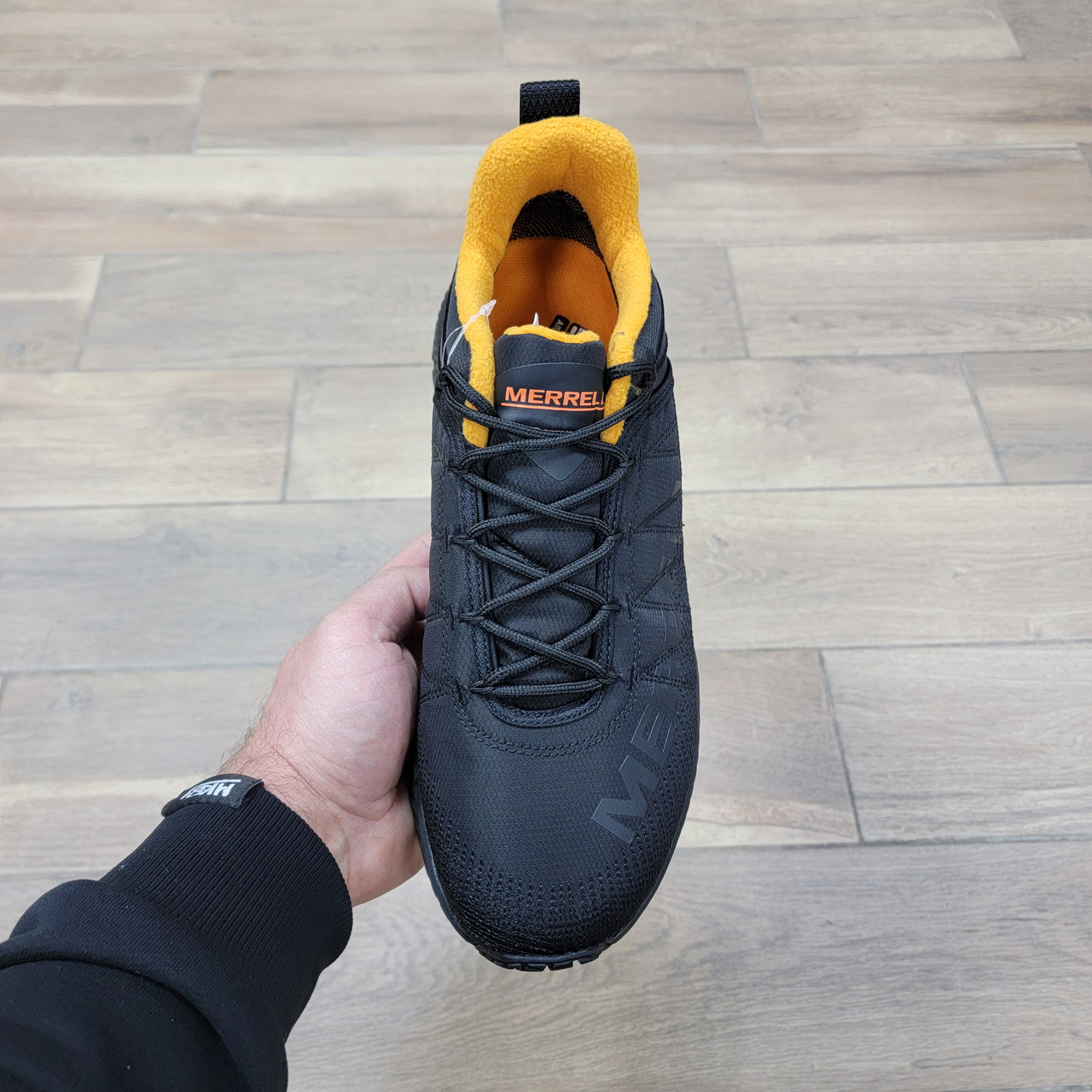 Кроссовки Merrell Thermo Rogue 3 Low Black Orange - фото 3 - id-p220102842