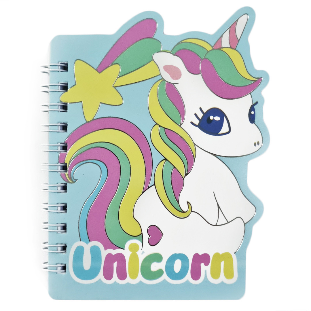 Блокнот WEIBO «UNICORN» на спирали, 60листов. (Цена с НДС) - фото 3 - id-p220269887