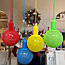 Лампа - светильник (ночник) Хлопковый шар подвесная декоративная, диаметр шара 20 см. Желтый, фото 8