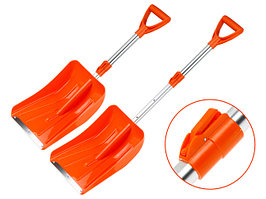 Лопата снеговая автомобильная с рукояткой 240х340мм STARTUL MASTER