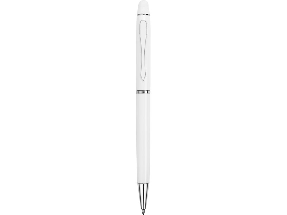Ручка-стилус шариковая Фокстер, белый - фото 3 - id-p220271120