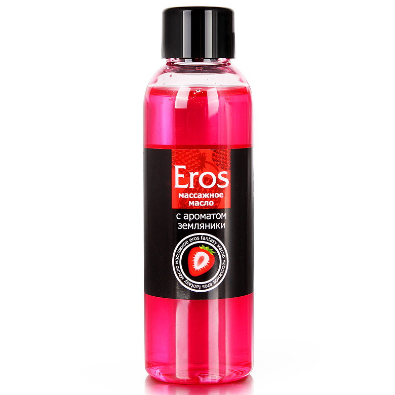 Массажное масло с ароматом земляники Eros Exotic 75 мл - фото 3 - id-p220271600