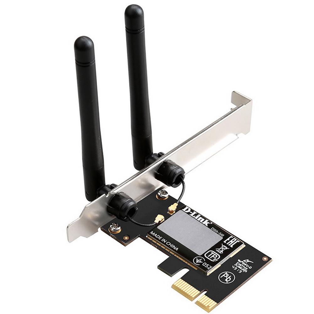 Сетевой адаптер WiFi D-Link DWA-548 DWA-548/10/C1A N300 PCI Express (ант.внеш.несъем.) 2ант. (упак.:10шт) - фото 1 - id-p218805143