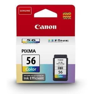 Картридж струйный CANON (CL-56) PIXMA E404 / E464, цветной, оригинальный, ресурс 300 стр., 9064B001 - фото 1 - id-p220273103