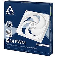 Вентилятор 140mm Arctic Cooling Arctic P14 PWM White (ACFAN00222A) 4пин, 140x140x27мм, 200-1700об/мин RTL