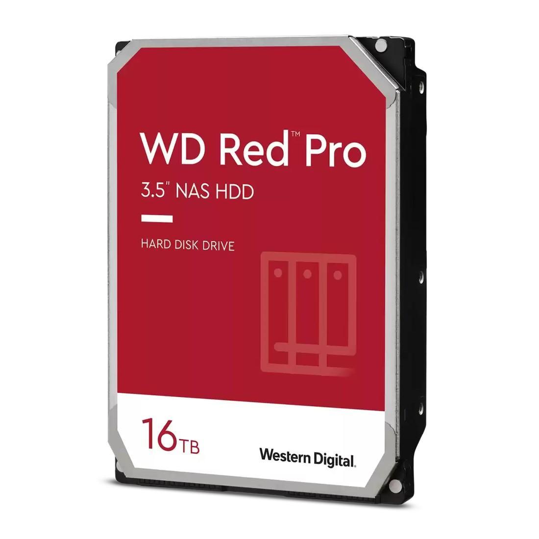 Жесткий диск WD Original SATA-III 16Tb WD161KFGX NAS Red Pro (7200rpm) 512Mb 3.5" - фото 1 - id-p203911382