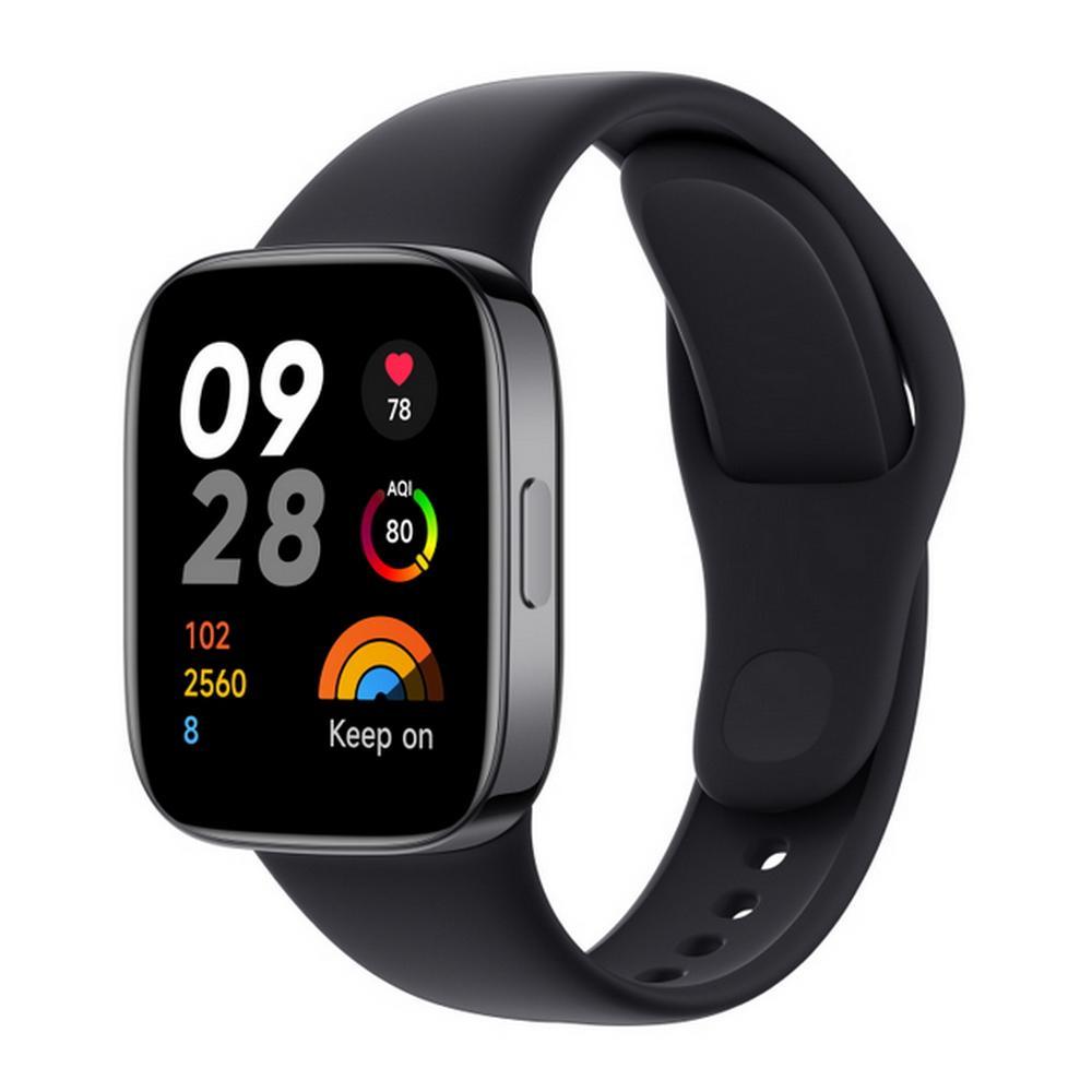 Смарт-часы Xiaomi Redmi Watch 3 BHR7266GL Active Black, Bluetooth, 289 мАч, Черный - фото 1 - id-p214381658
