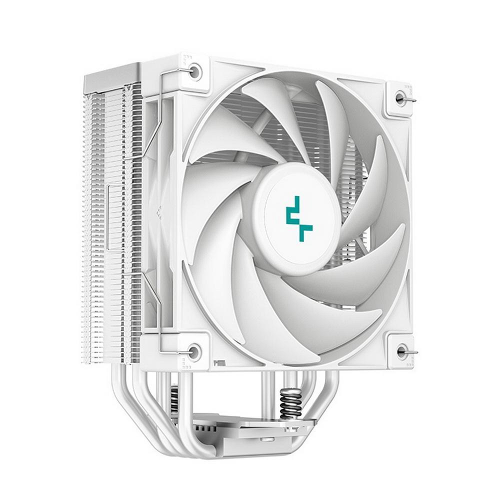 Охладитель Deepcool R-AK400-WHNNMN-G-1 AK400 WH (4пин, 115x/1200/1700/AM4,29дБ,500-1850об/мин,Al+тепл.трубки) - фото 1 - id-p212733011