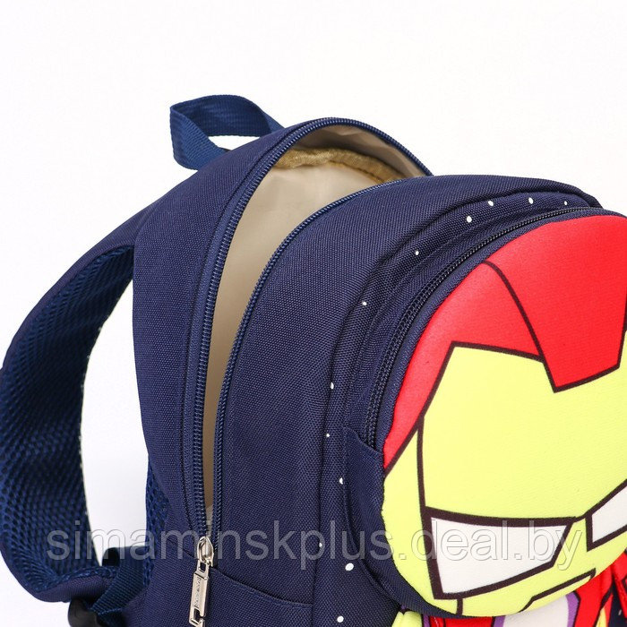 Рюкзак детский, Текстиль,"SUPER HERO Iron man", MARVEL - фото 6 - id-p220277439