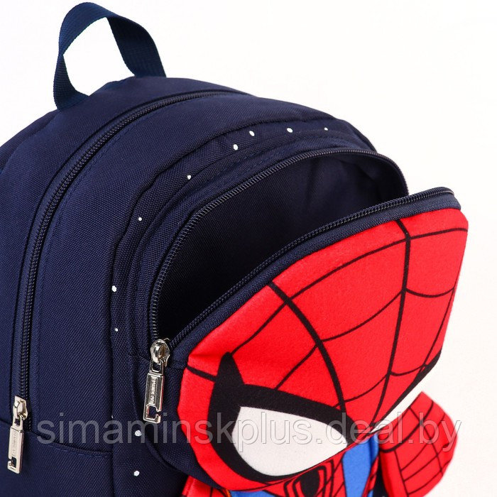 Рюкзак детский, Текстиль, "SUPER HERO Spider- man" MARVEL - фото 5 - id-p220277440