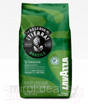 Кофе в зернах Lavazza La Reserva de Tierra Brasile Espresso Blend - фото 2 - id-p220276248