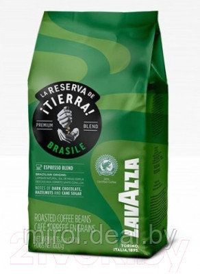 Кофе в зернах Lavazza La Reserva de Tierra Brasile Espresso Blend - фото 3 - id-p220276248