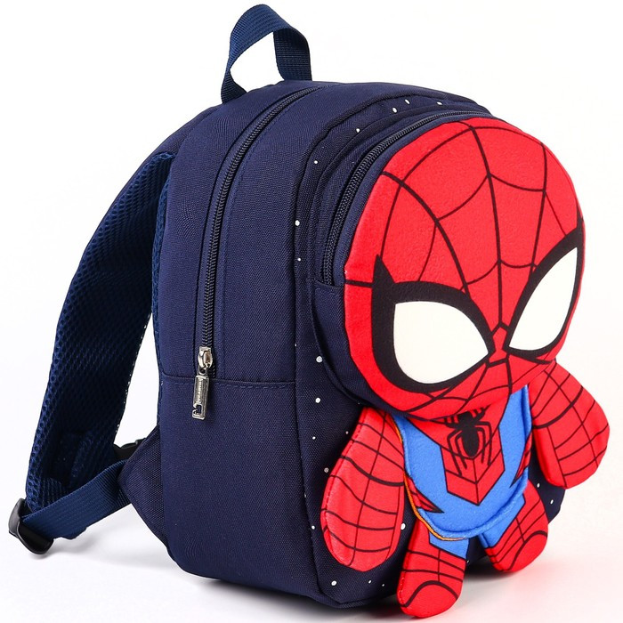 Рюкзак детский, Текстиль, "SUPER HERO Spider- man" MARVEL - фото 4 - id-p220282559