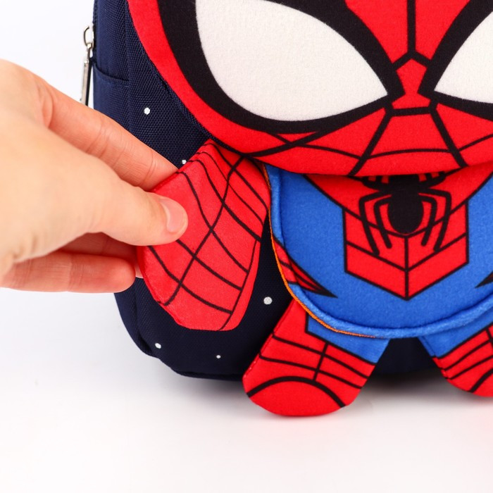 Рюкзак детский, Текстиль, "SUPER HERO Spider- man" MARVEL - фото 10 - id-p220282559