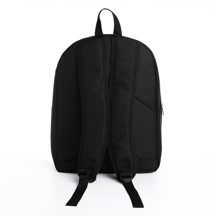 Рюкзак текстильный с креплением для скейта "Nice try", 38х29х11 см, цвет черный - фото 3 - id-p220282563