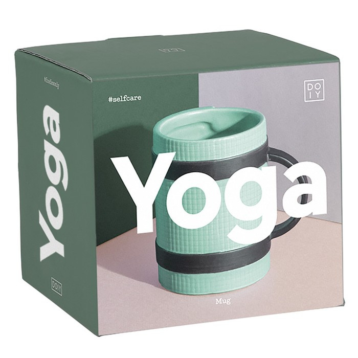 Кружка yoga mug зеленая - фото 4 - id-p220283050