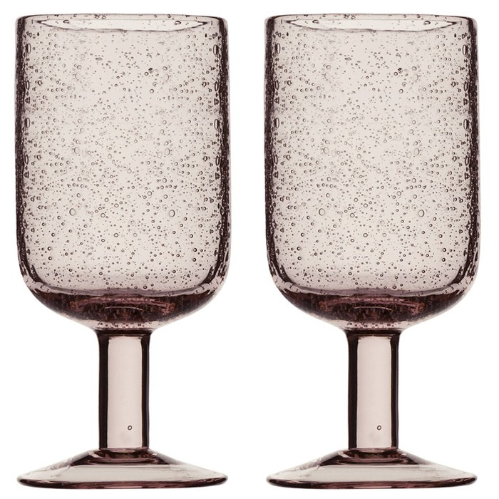 Набор бокалов для вина flowi, 410 мл, розовые, 2 шт. - фото 6 - id-p220285292