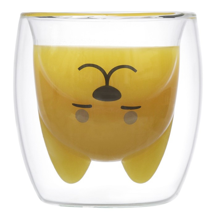 Чашка стеклянная с рисунком dog, 250 мл - фото 4 - id-p220285335