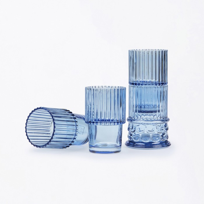 Набор из 4-х стаканов athena, голубые - фото 4 - id-p220285327