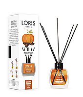 Аромадиффузоры Loris Parfum Reed Diffuser (Тыква и гвоздика) - 120 мл.