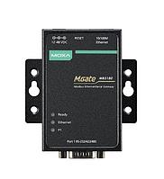 Промышленный преобразователь MOXA MGate MB3180 1-портовый шлюз Modbus RTU/ASCII (1хRS-232/422/485) в Modbus