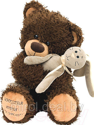 Мягкая игрушка Fancy Медвежонок Чиба с зайцем / МЧЗ01 - фото 1 - id-p220287379