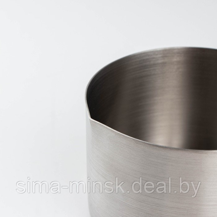 Половник-черпак из нержавеющей стали, 500 мл, h=44,5 см, цвет серебряный - фото 3 - id-p220287970